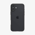 ACS08201 - iPhone 16 Case Ultra Hybrid in Matte Black showing the
back