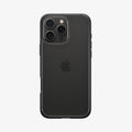ACS08124 - iPhone 16 Pro Case Ultra Hybrid in Frost Black showing the back