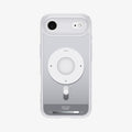 ACS10060 - iPhone 17 Air Ultra Hybrid Classic (MagFit) in Classic Silver showing the back