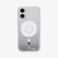 ACS10091 - iPhone 17 Ultra Hybrid Classic (MagFit) in Classic Silver showing the back
