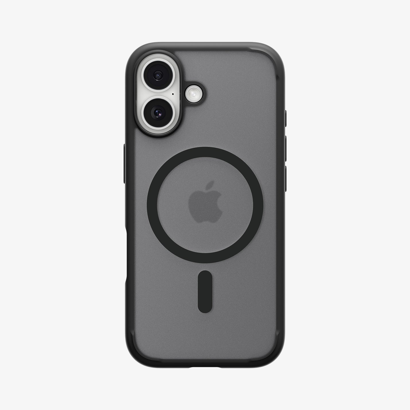 ACS10085 - iPhone 17 Ultra Hybrid (MagFit) in Frost Black showing the back