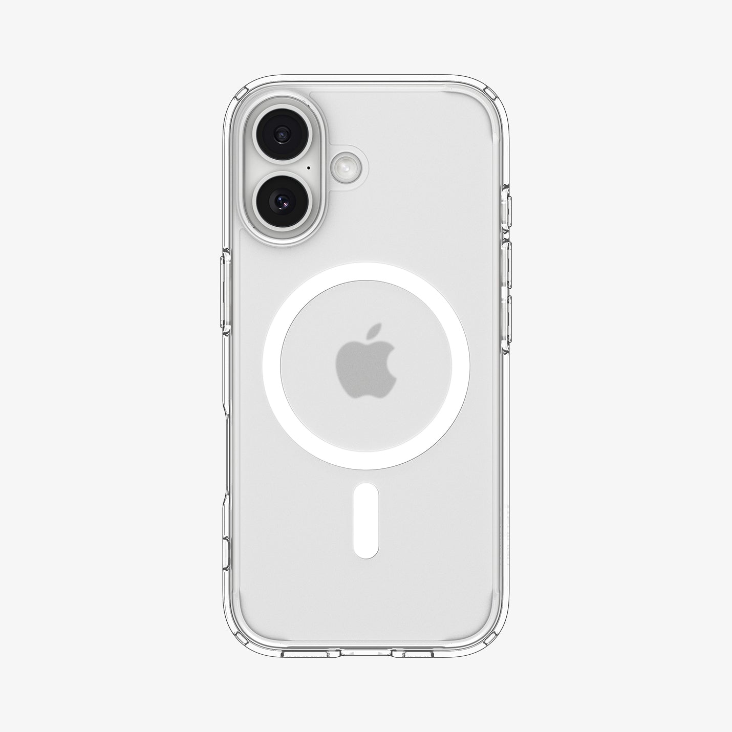 ACS10086 - iPhone 17 Ultra Hybrid (MagFit) in Frost White showing the back