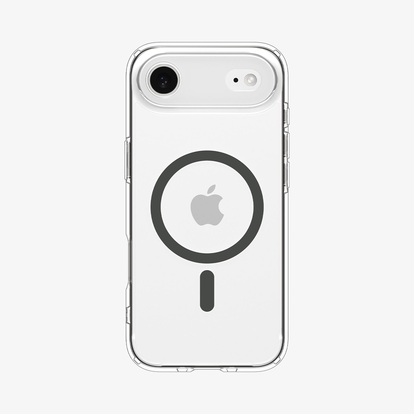 ACS10052 - iPhone 17 Air Ultra Hybrid (MagFit) in Clear Graphite showing the back