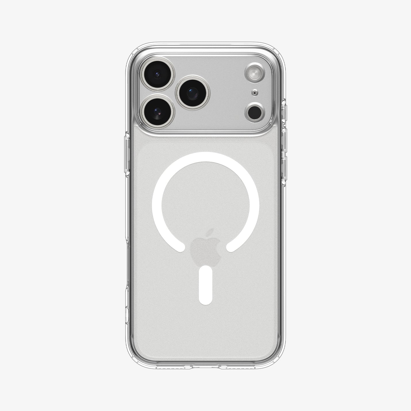 ACS10070 - iPhone 17 Pro Ultra Hybrid (MagFit) in Frost White showing the back