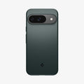 ACS07699 - Pixel 9 Pro Case Thin Fit in Abyss Green showing the back
