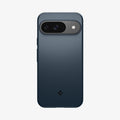 ACS07698 - Pixel 9 Pro Case Thin Fit in Metal Slate showing the back