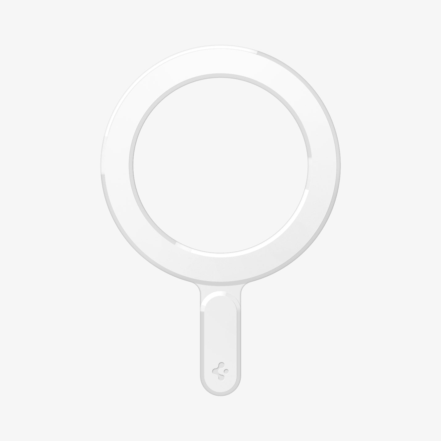 ACP08346 - Magnet Ring Plate (MagFit) in White showing the front