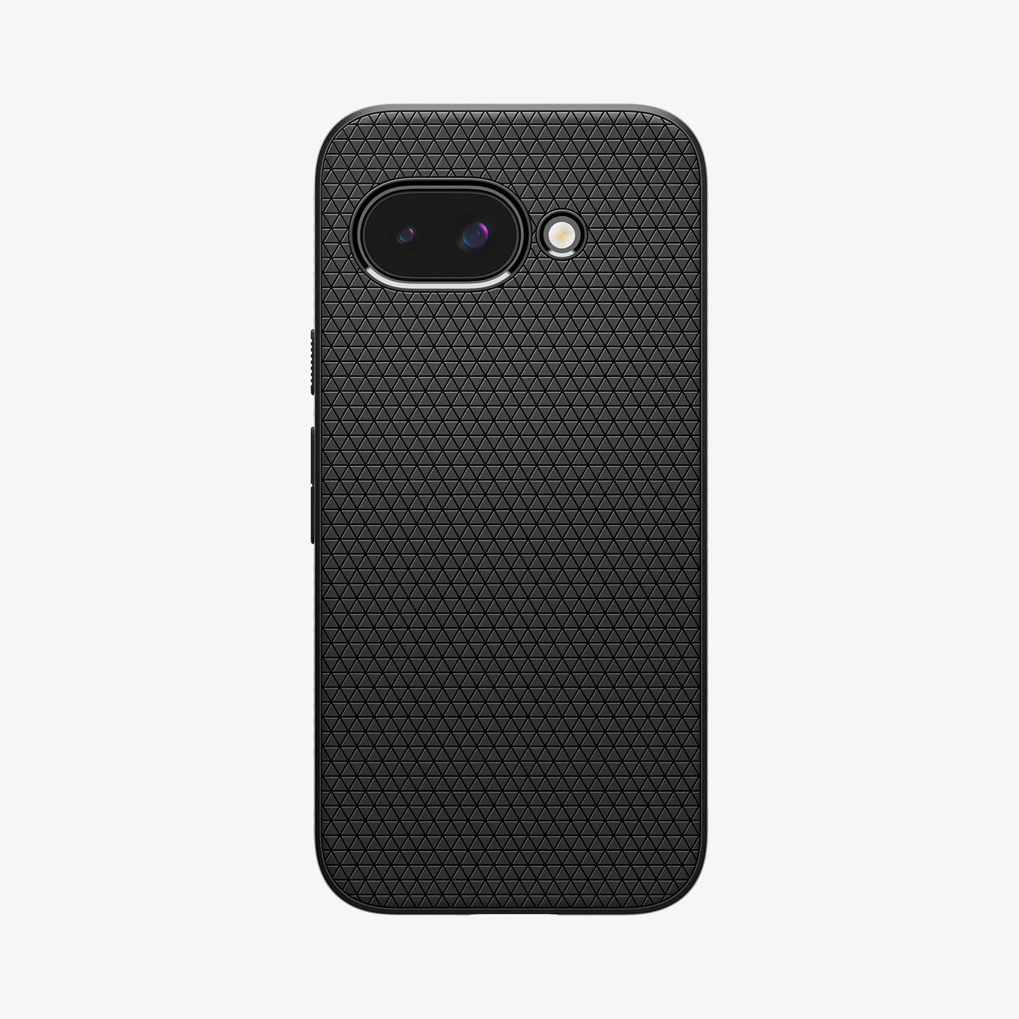 ACS09039 - Pixel 9a Case Liquid Air in Matte Black showing the back