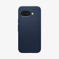 ACS09040 - Pixel 9a Case Liquid Air in Navy Blue showing the back