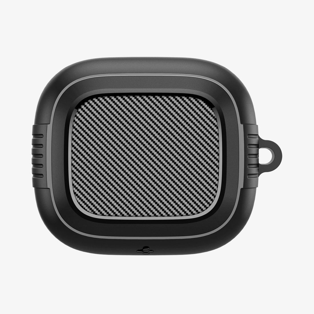 ACS09441 - Powerbeats Pro 2 Rugged armor in matte black showing the front