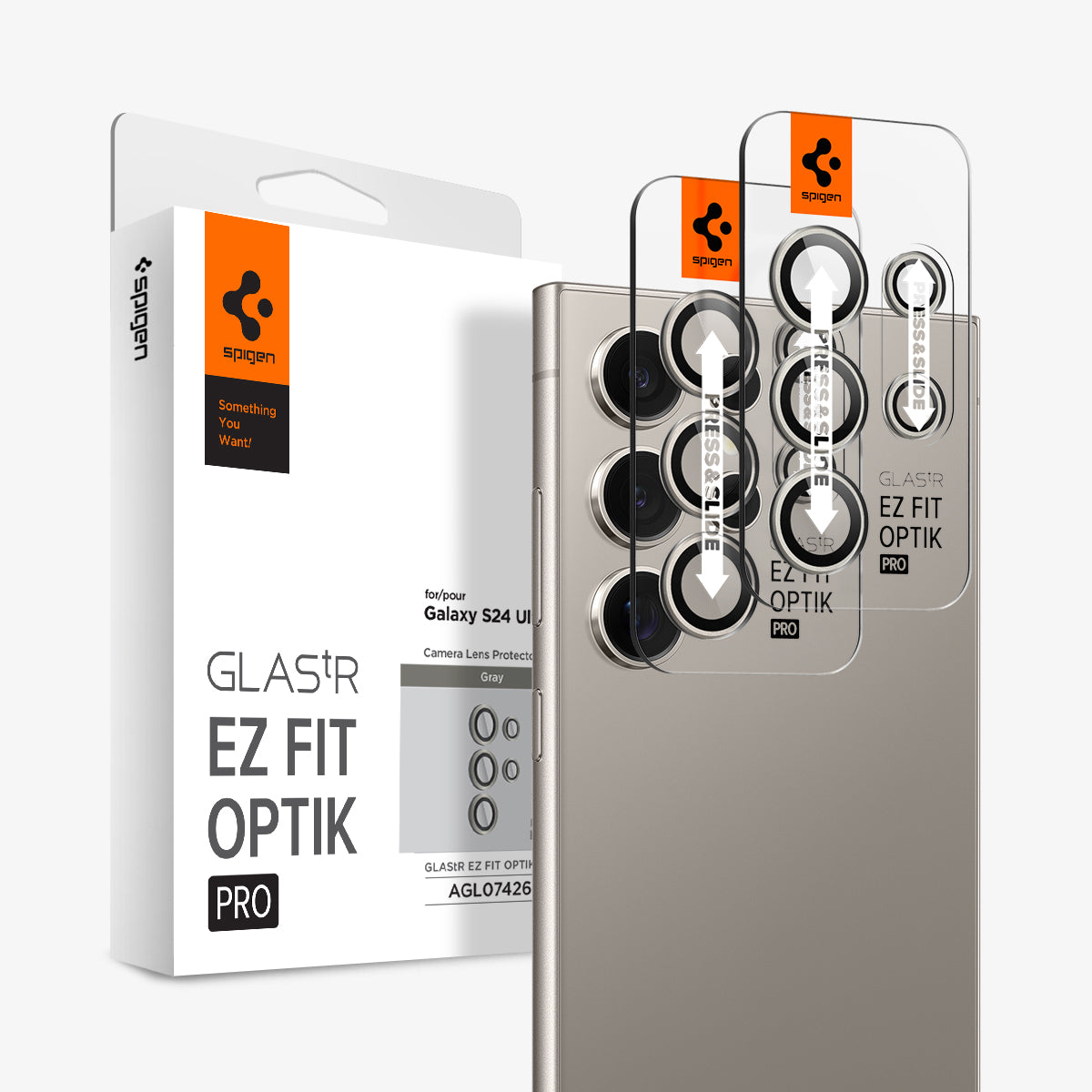 Galaxy S24 Series - Optik Pro EZ Fit Lens Protector