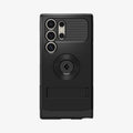 ACS07189 - Galaxy S24 Ultra Case Slim Armor (MagFit) in Black showing the back