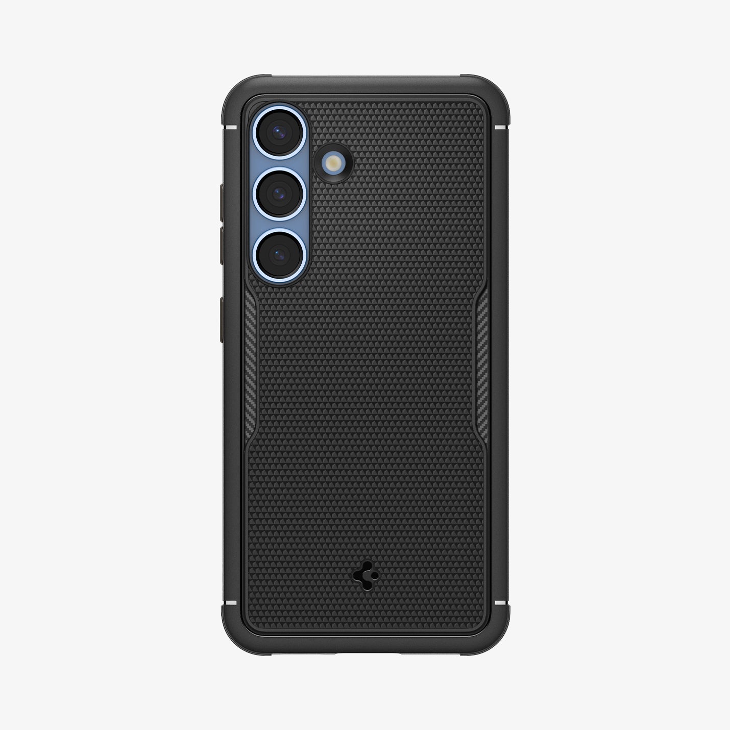 ACS08924 - Galaxy S25 Case Core Armor (MagFit) in Matte Black showing the back
