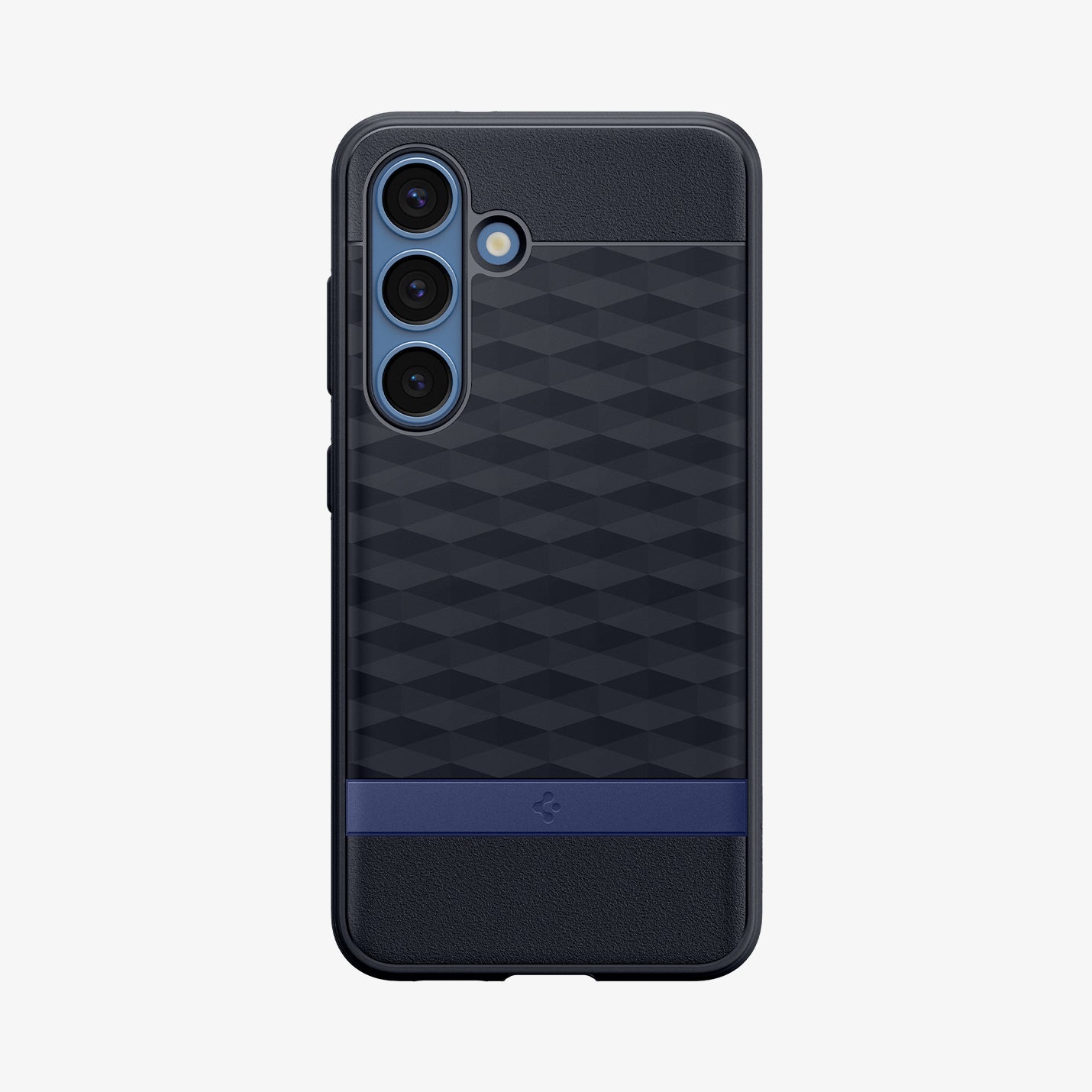 ACS09064 - Galaxy S25 Case Parallax (MagFit) in Navy Violet showing the back
