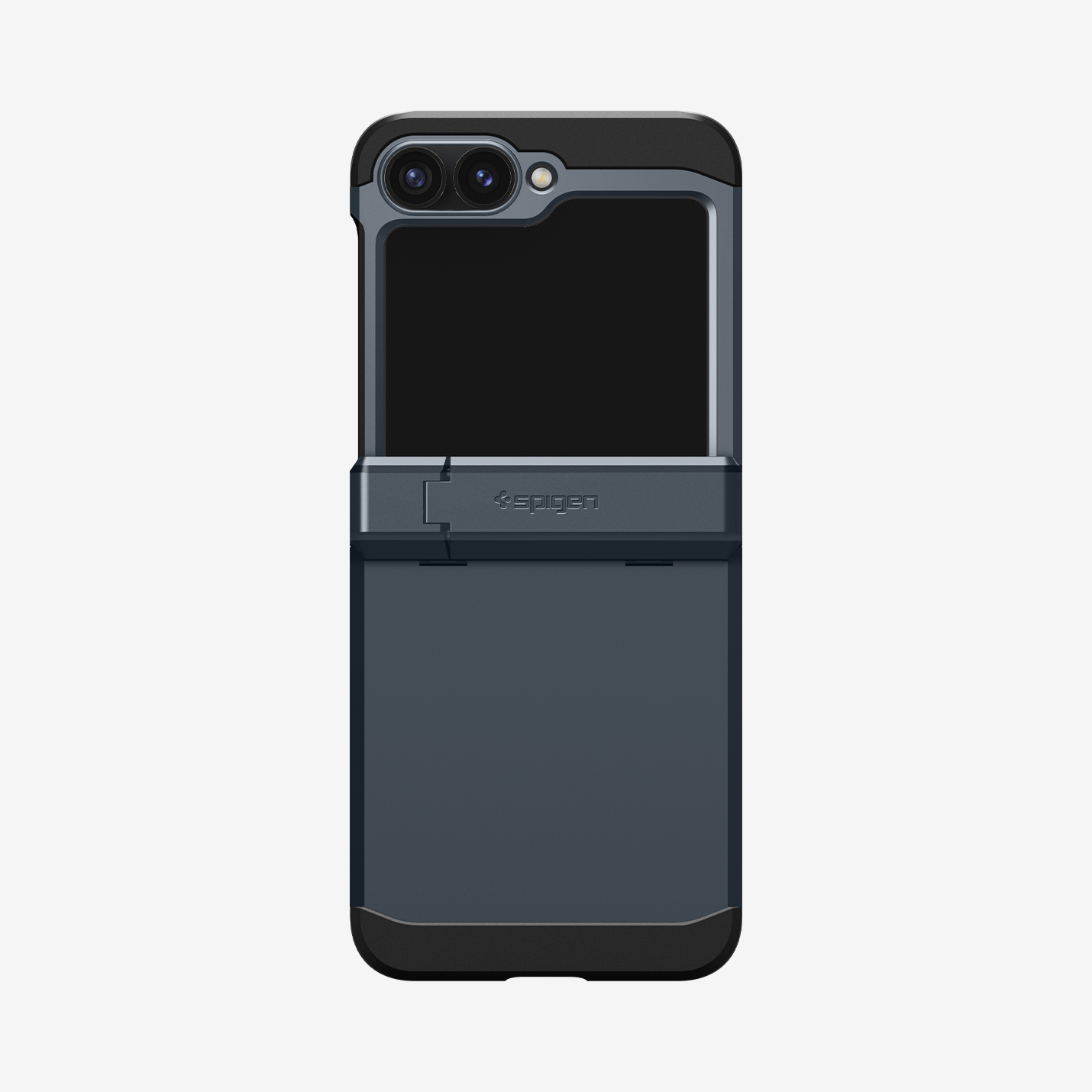 ACS08292 - Galaxy Z Flip 7 FE Case Tough Armor Pro in Metal Slate showing the back