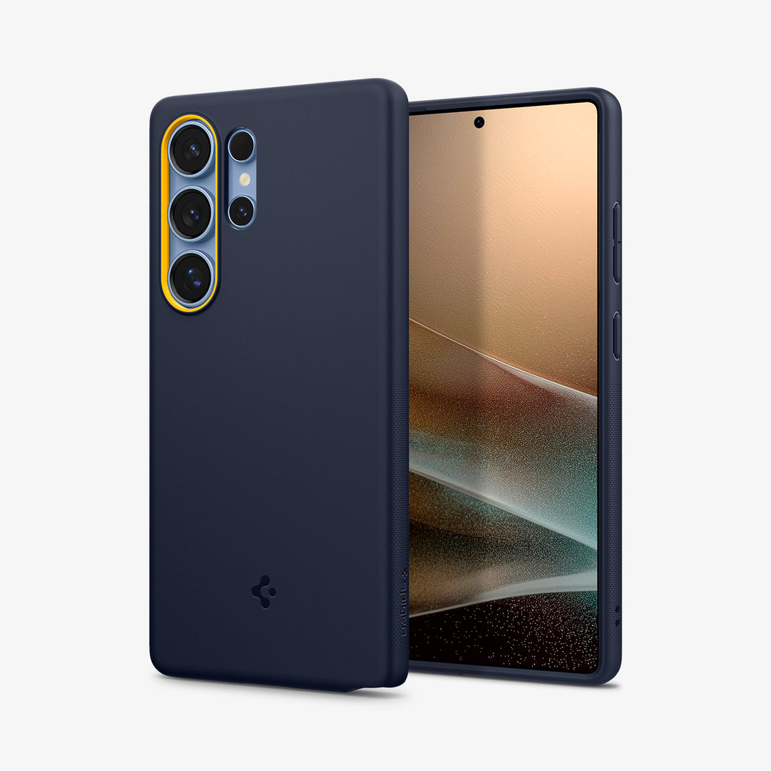 ACS09056 - Galaxy S25 Ultra Case Nano Pop (MagFit) in Blueberry Navy showing the back