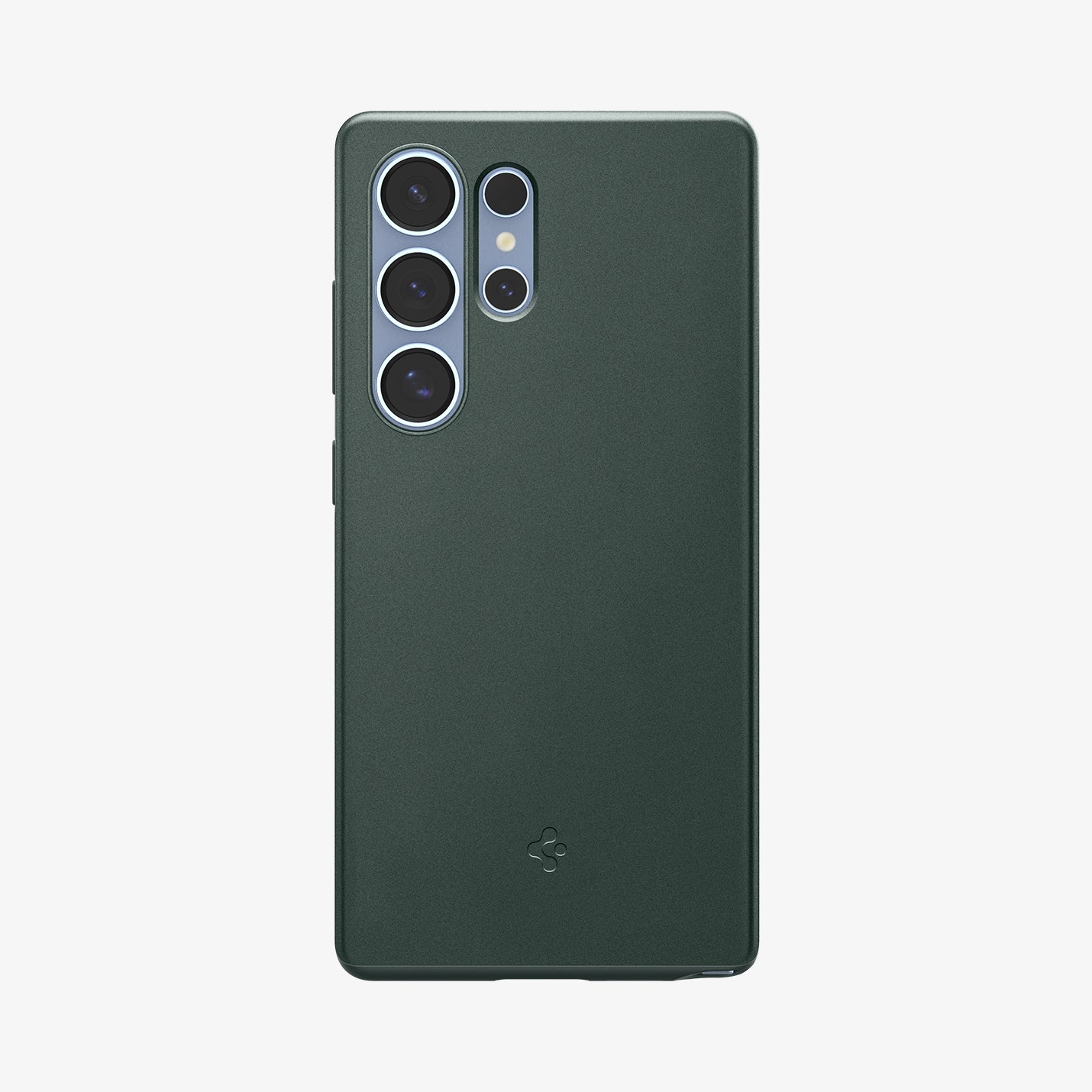 ACS08947 - Galaxy S25 Ultra Case Thin Fit (MagFit + Qi2 Ready) in Abyss Green showing the back