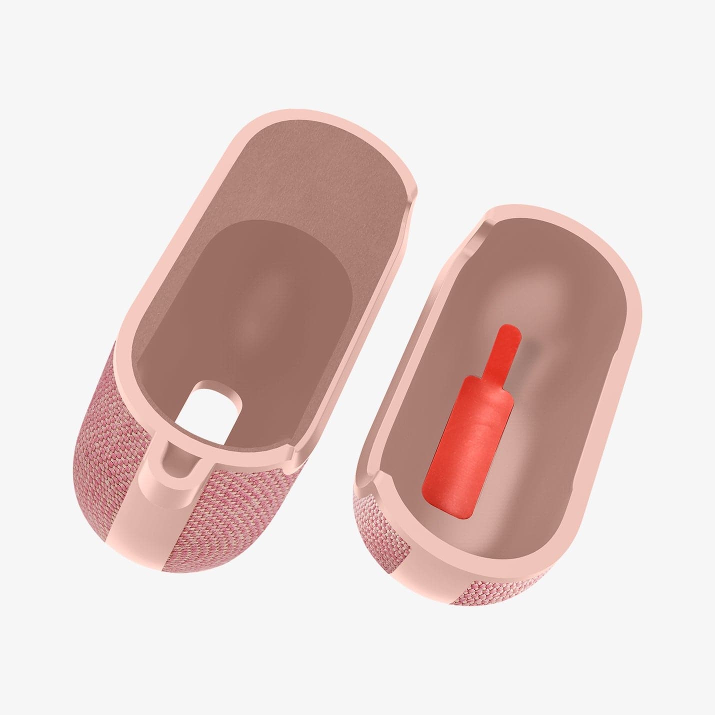 ASD02112 - Apple AirPods 3 Case Urban Fit in rose gold showing the inside of case