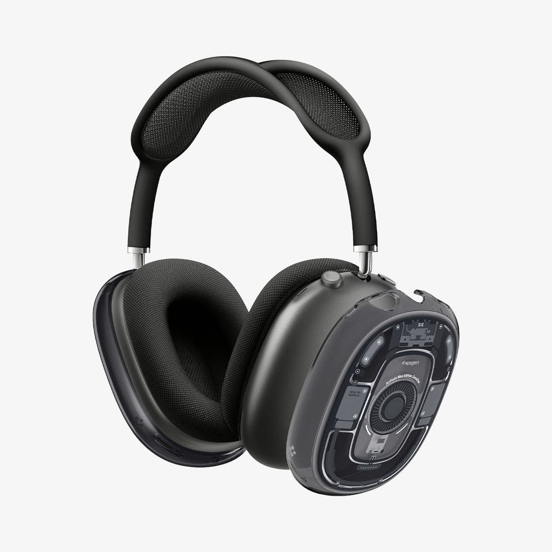 ACS05592 - Airpods Max Series Ultra Hybrid Pro Zero One showing the front and side