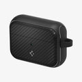 ACS03645 - Airpods Pro Mag Armor in black showing the front and side