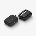 ACS03645 - Airpods Pro Mag Armor in black showing front, back and sides