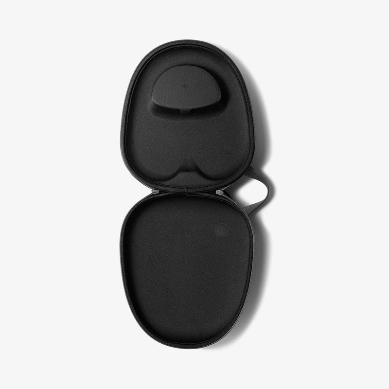 AFA02996 - Airpods Max Klasden Pouch in charcoal gray showing the inside of case