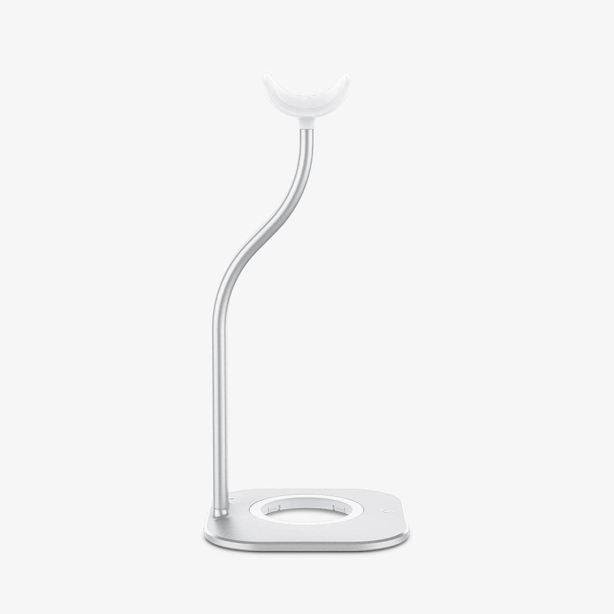 AMP02817 - Apple Airpods Max MagFit Stand in silver showing the side