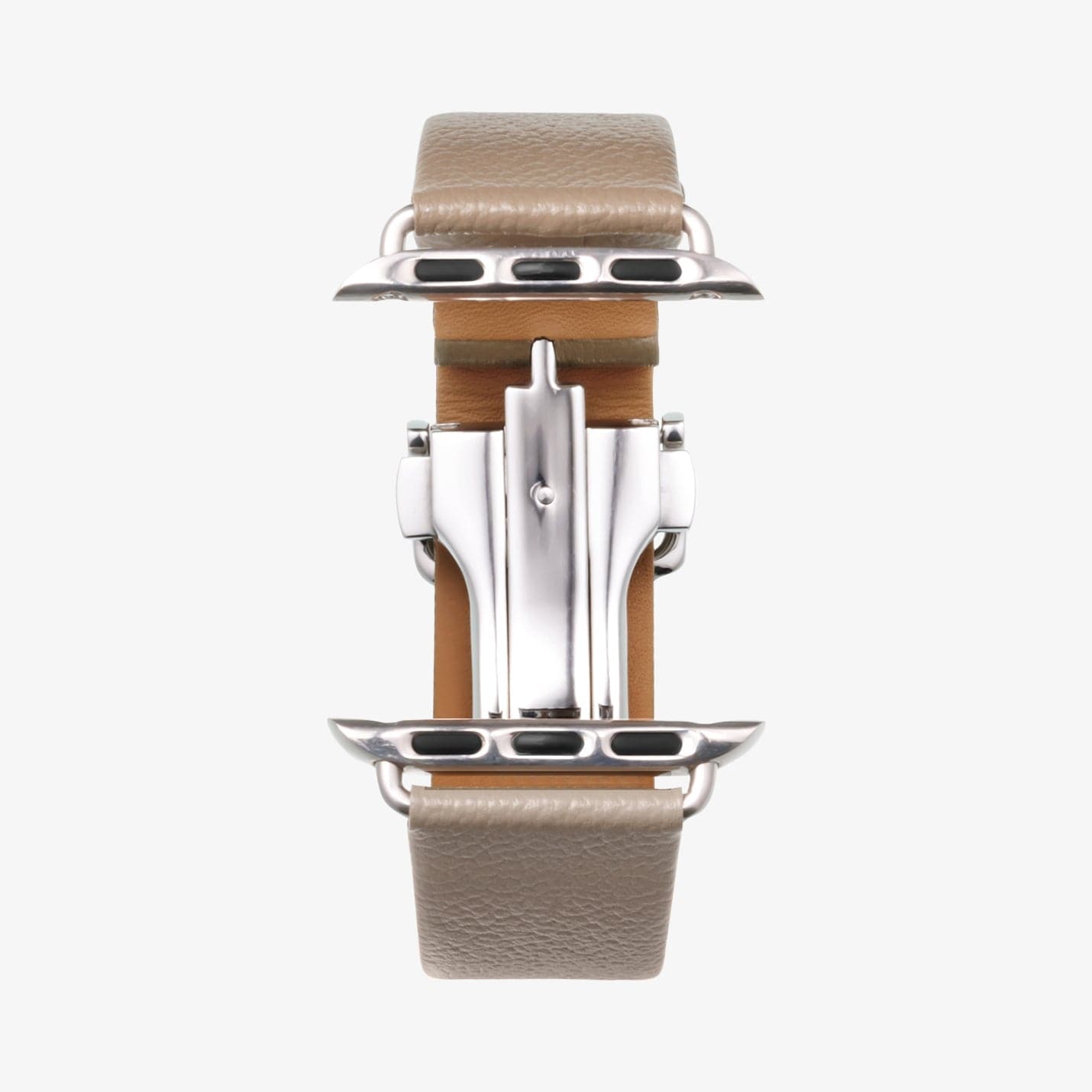 AMP06930 - Apple Watch (41mm)/Apple Watch (38mm) in etoupe showing the front with no watch face inserted