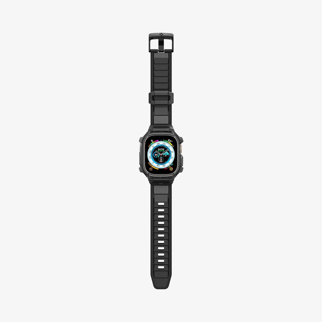 ACS07388 - Apple Watch (49mm) Rugged Armor Pro in Dune Beige showing the front