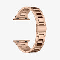 061MP25944 - Apple Watch Series (Apple Watch (41mm)/Apple Watch (38mm)) Watch Band Modern Fit in rose gold showing the watch band