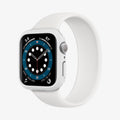 061CS24485 - Apple Watch Series (Apple Watch (40mm)) Case Thin Fit in white showing the front and inside of band