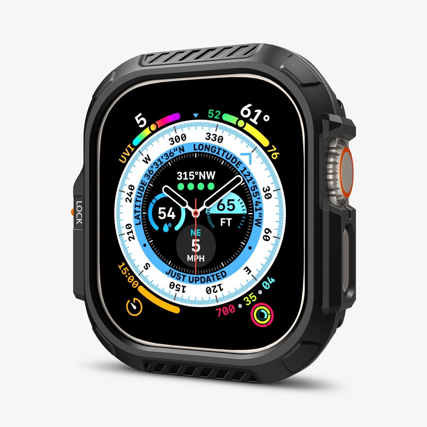 Apple Watch Ultra 1/2 (49mm) Case Lock Fit Apple Watch Ultra 1/2 (49mm) Case Lock Fit