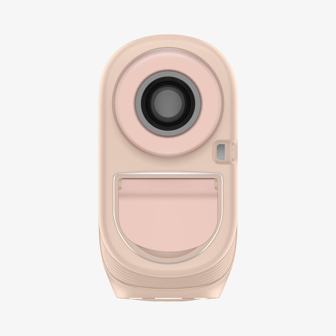 ACS04802 - Blue Tees Golf Series 3 Max Rangefinder AirTag Case Silicone Fit in soft pink showing the back