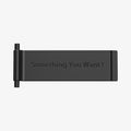ACS05623 - Galaxy S23 Ultra Case Tough Armor in black showing the built in kickstand