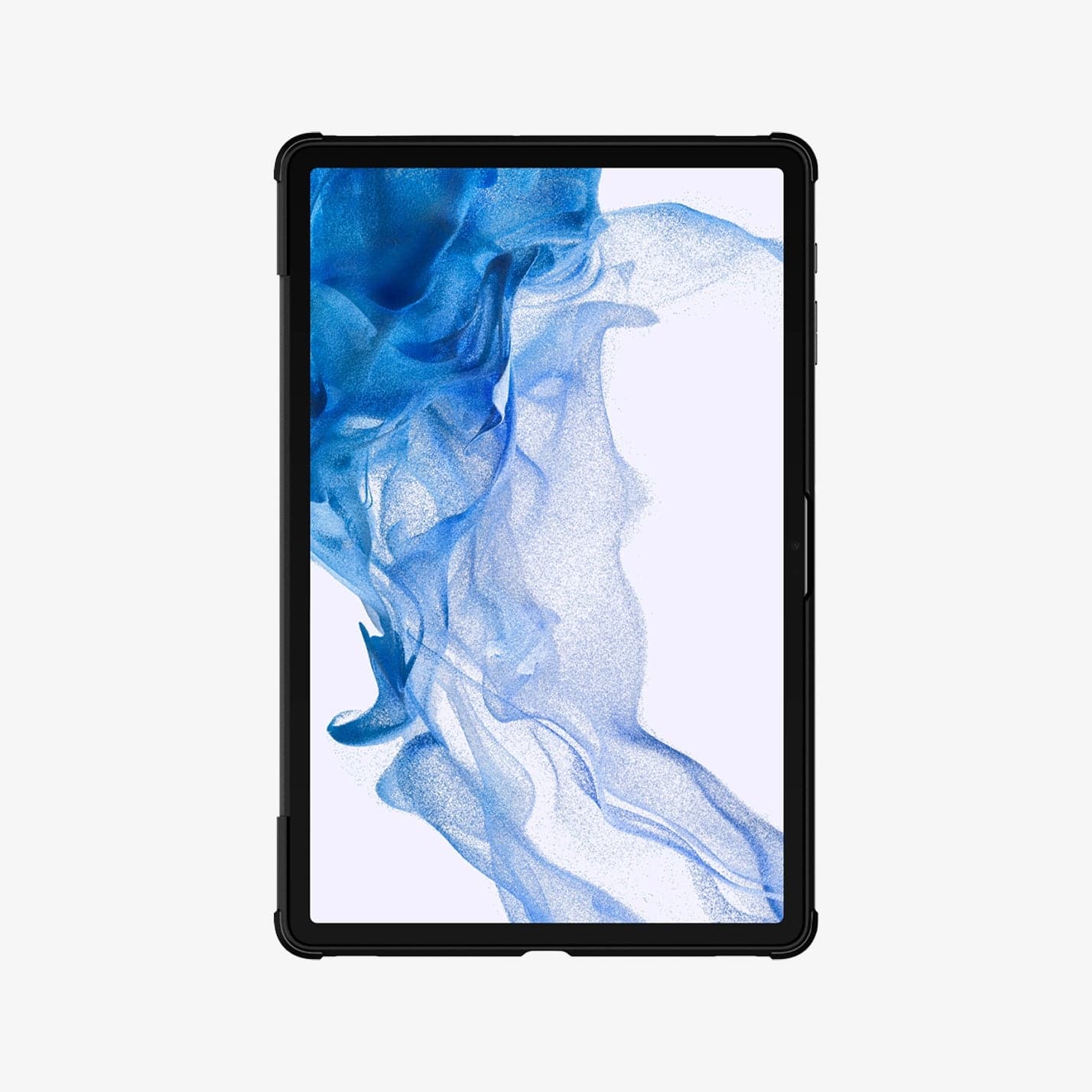 ACS01607 - Galaxy Tab S8+ Case Rugged Armor Pro in black showing the front