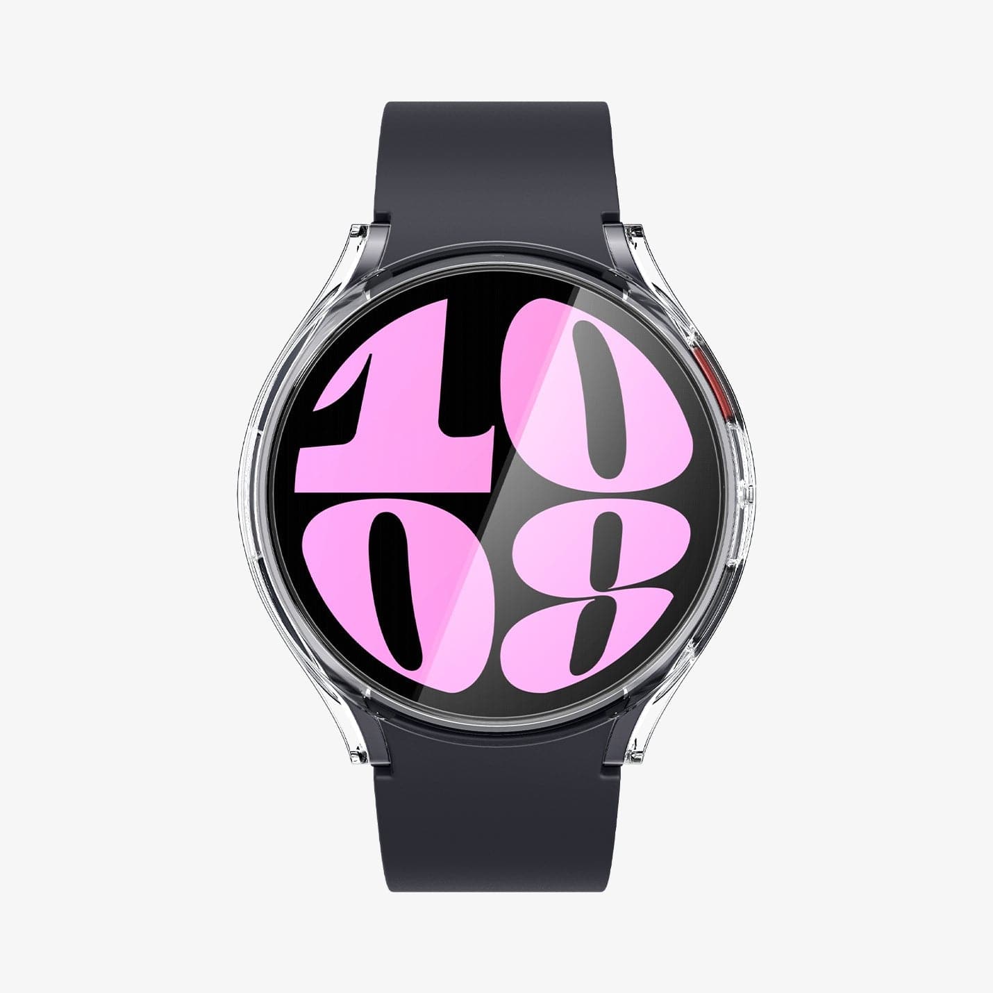 ACS06502 - Galaxy Watch 6 (40mm) Case Ultra Hybrid in crystal clear showing the front