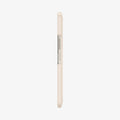 ACS06210 - Galaxy Z Fold 5 Case Thin Fit Pro in pearled ivory showing the side with volume controls