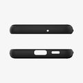 ACS03961 - Galaxy S22 Plus 5G Case Slim Armor CS in black showing the top and bottom with precise cutouts