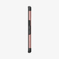 ACS04703 - Pixel 7 Case Tough Armor in rose gold showing the side with volume controls