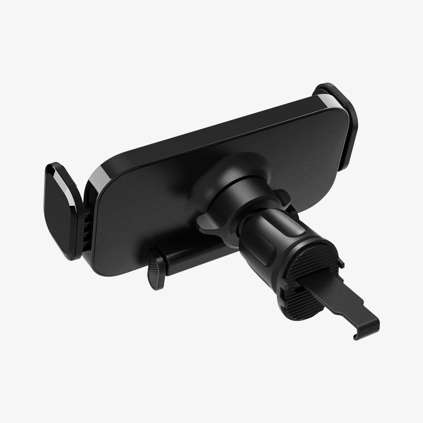 ACP04278 - GTS12 Galaxy Fold Car Mount in black showing the back with mount closed