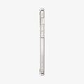 ACS01745 - iPhone 12 Mini Case Ultra Hybrid in crystal clear showing the side with volume controls