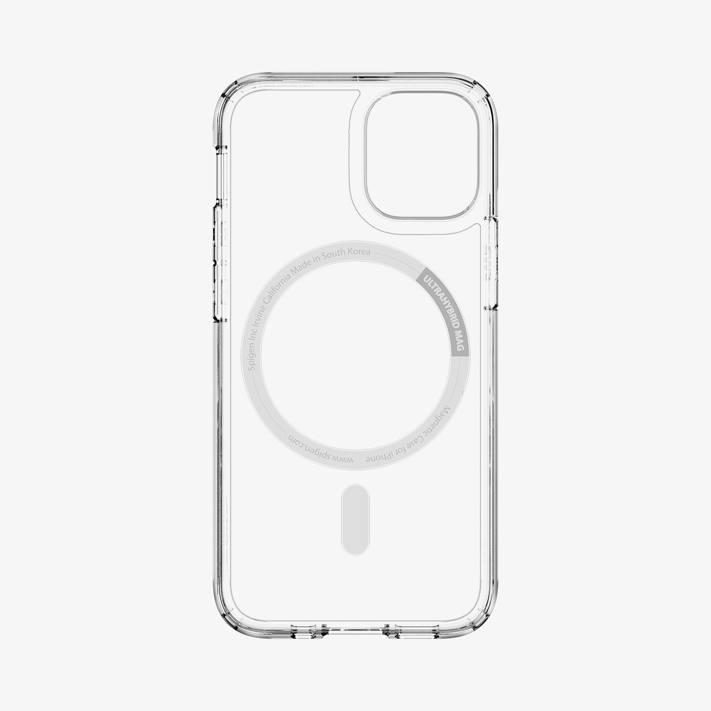 ACS02629 - iPhone 12 Mini Case Ultra Hybrid Mag Safe Compatible in black showing the inside of case