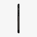 ACS01709 - iPhone 12 / iPhone 12 Pro Case Tough Armor in gunmetal showing the side with volume controls