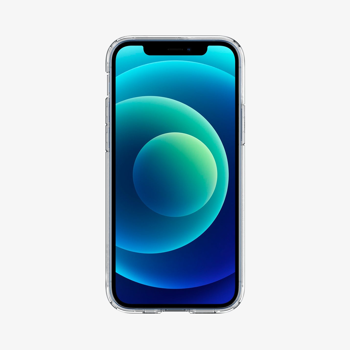 ACS02627- iPhone 12 / iPhone 12 Pro Case Ultra Hybrid Mag Safe Compatible in blue showing the front