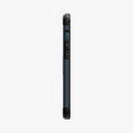 ACS02295 - iPhone 12 Pro Max Case Tough Armor in metal slate showing the side with volume controls
