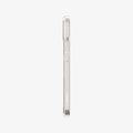 ACS03528 - iPhone 13 Case Ultra Hybrid Mag Safe Compatible in white showing the side with volume controls