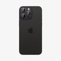AGL05597 - iPhone 15 Pro / 15 Pro Max Optik Pro Lens Protector in deep purple showing the back