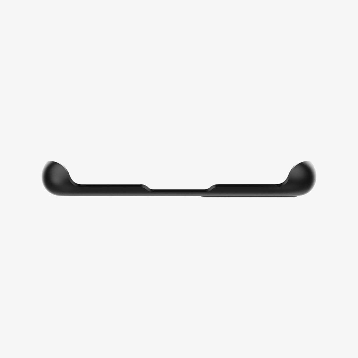 042CS20427 - iPhone 7 Series Thin Fit Case in Black showing the side horizontally