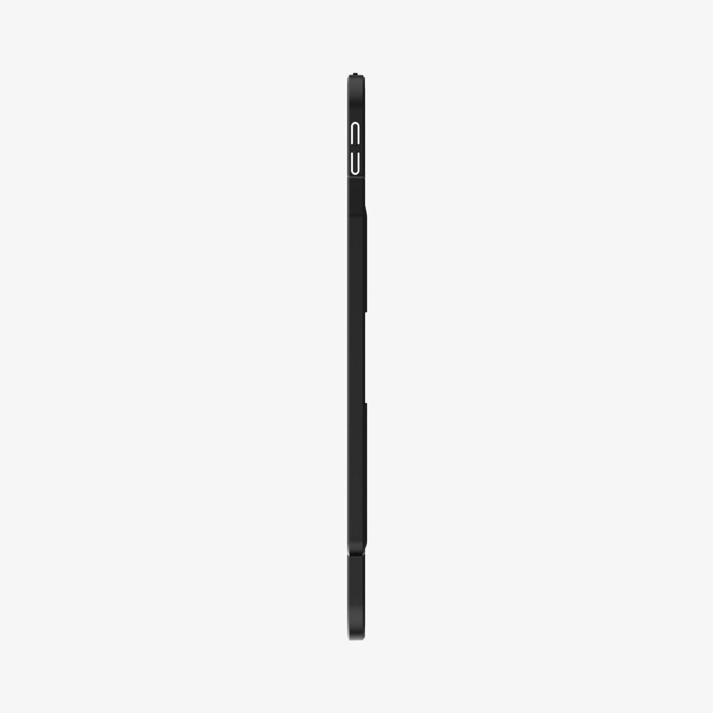 ACS05467 - iPad Pro 11" Case Thin Fit Pro in black showing the side