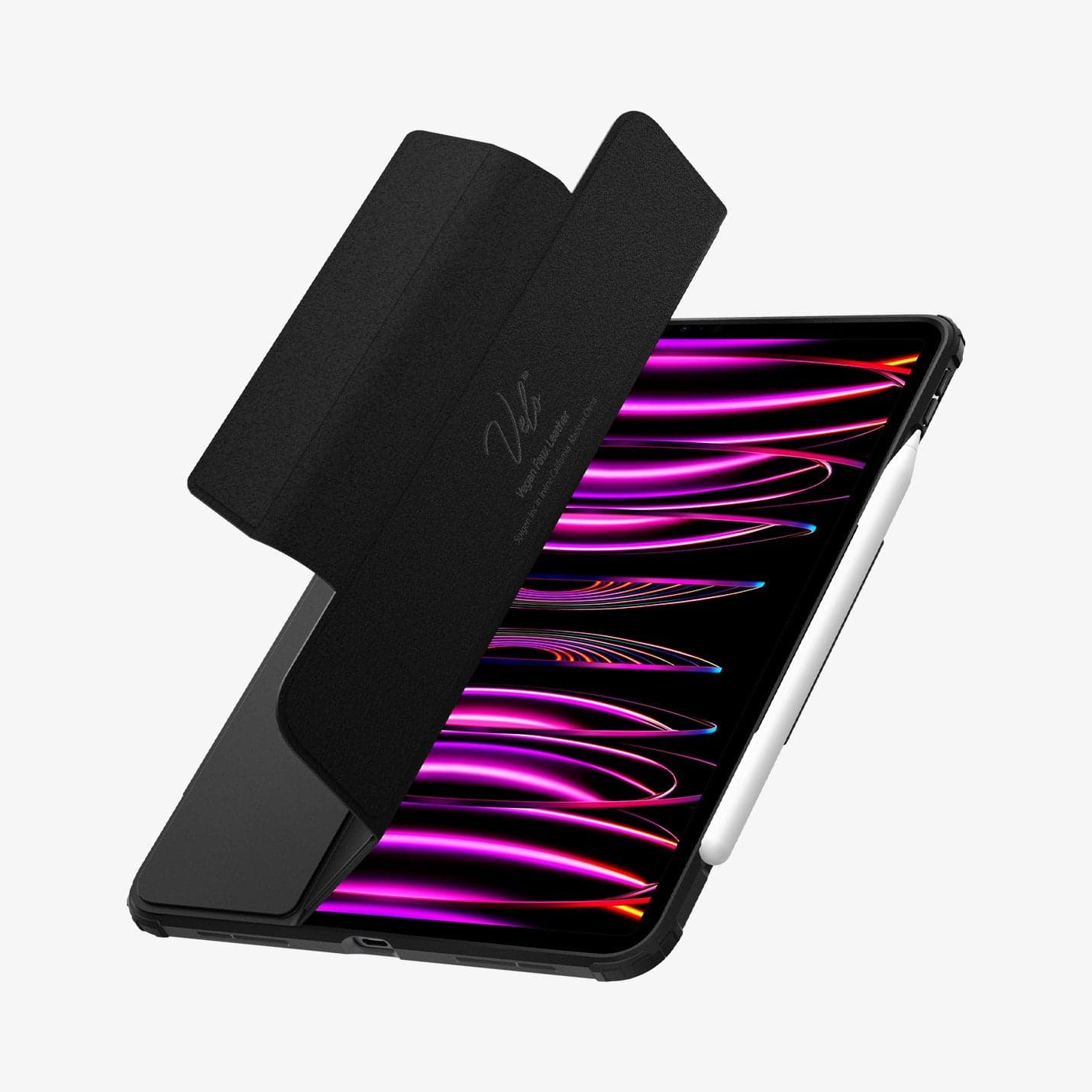 ACS03655 - iPad Pro 11" (2022/2021/2020/2018) Case Ultra Hybrid Pro showing the front with cover half open